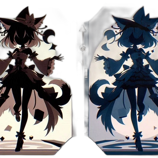 concept art, fantasy art, anime, pixel art transparent PNG cut-out