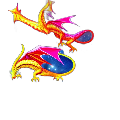 dragon, weapon, staff, jewelry transparent PNG cut-out