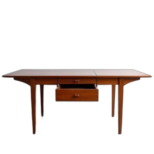 furniture, 3d render, danish, extending transparent PNG cut-out