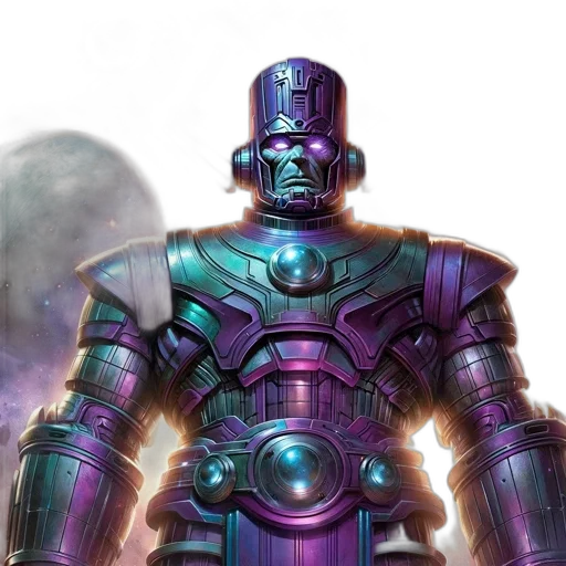 robot, sword, concept art, fantasy art transparent PNG cut-out