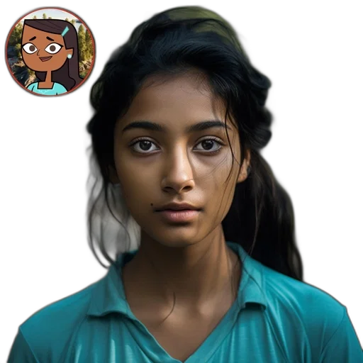 face, staff, photorealistic, oil painting transparent PNG cut-out