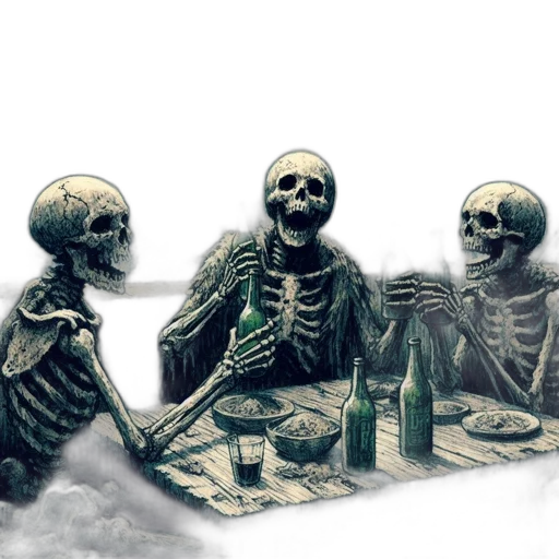 food, concept art, vaporwave, fog transparent PNG cut-out