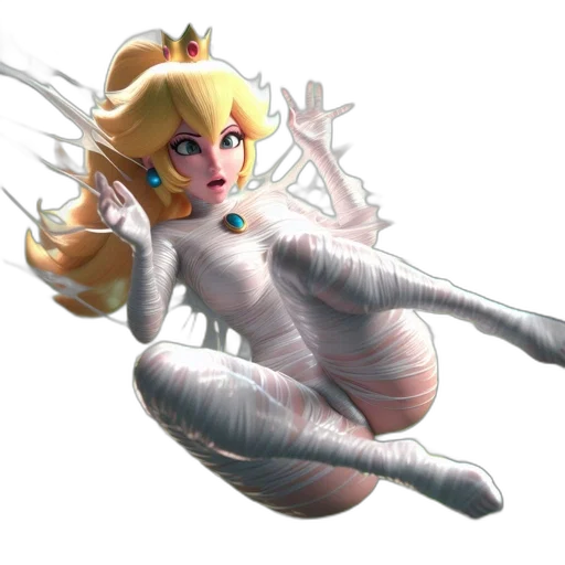 dress, crown, concept art, 3d render transparent PNG cut-out