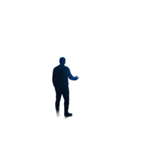 staff, jacket, robot, face transparent PNG cut-out