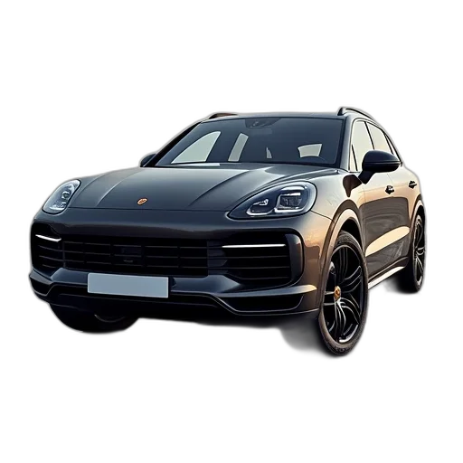 car, 3d render, photorealistic, porsche transparent PNG cut-out