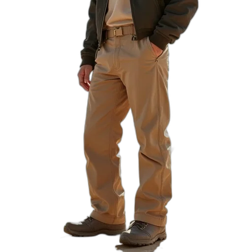 jacket, staff, 3d render, concept art transparent PNG cut-out