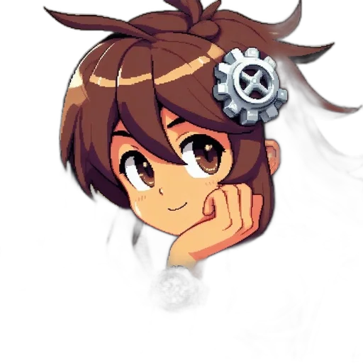 staff, weapon, crown, robot transparent PNG cut-out
