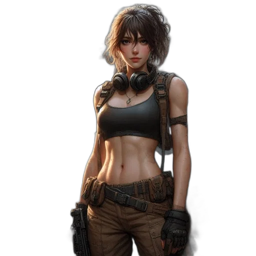 weapon, concept art, fantasy art, comic book art transparent PNG cut-out