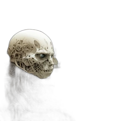 mask, face, creature, robot transparent PNG cut-out