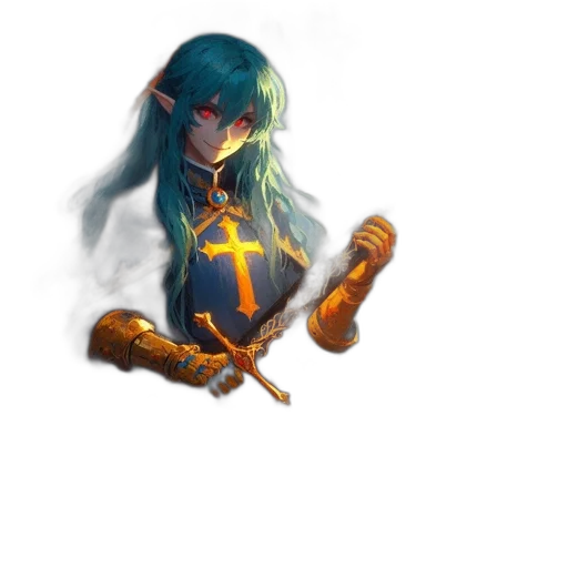staff, weapon, sword, robot transparent PNG cut-out