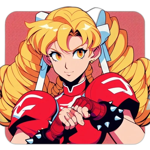 weapon, staff, hair, crown transparent PNG cut-out