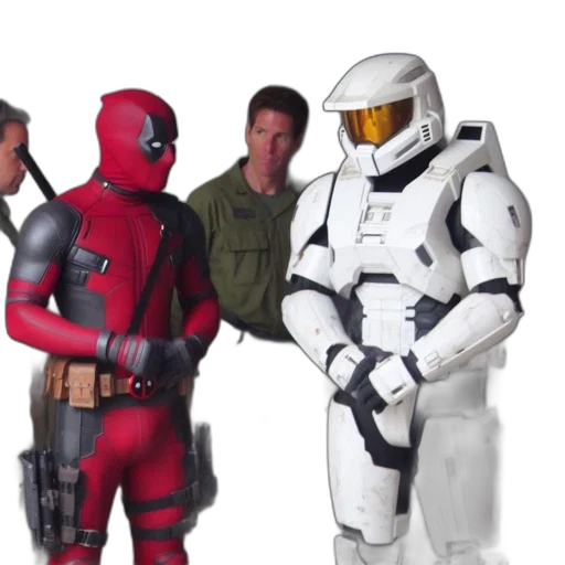 concept art, outer space, two, characters transparent PNG cut-out