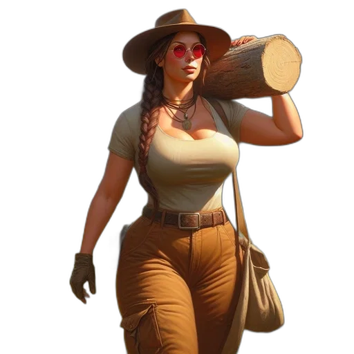 hat, staff, weapon, face transparent PNG cut-out