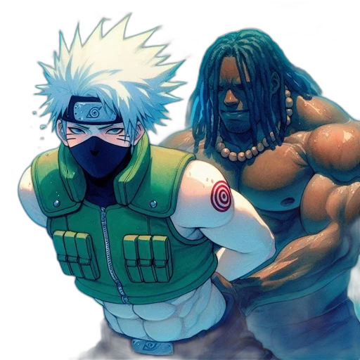comic book art, concept art, anime, fantasy art transparent PNG cut-out