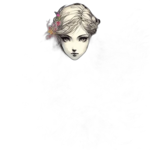 crown, face, mask, staff transparent PNG cut-out