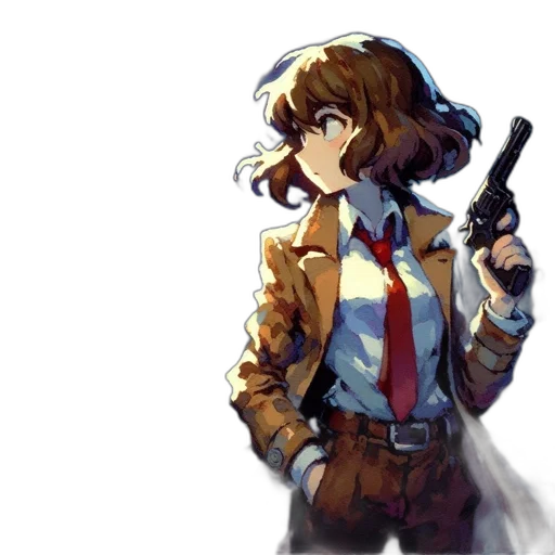 weapon, jacket, staff, umbrella transparent PNG cut-out