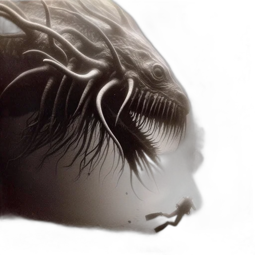 hair, creature, mask, face transparent PNG cut-out