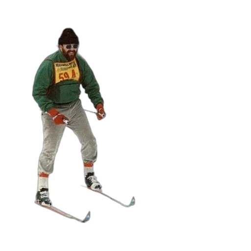 staff, jacket, 3d render, snow transparent PNG cut-out
