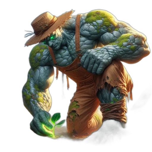 hat, creature, concept art, fantasy art transparent PNG cut-out