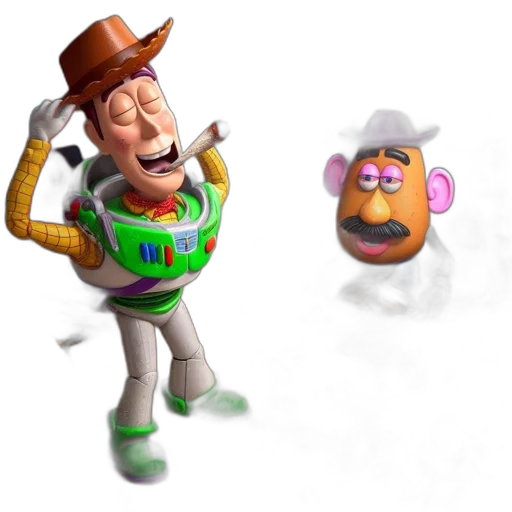 robot, hat, animal, creature transparent PNG cut-out