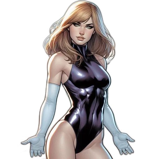 comic book art, concept art, cartoon, fantasy art transparent PNG cut-out