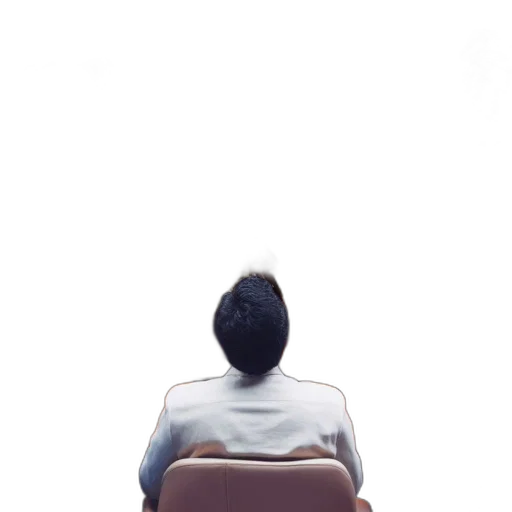 furniture, jacket, staff, face transparent PNG cut-out