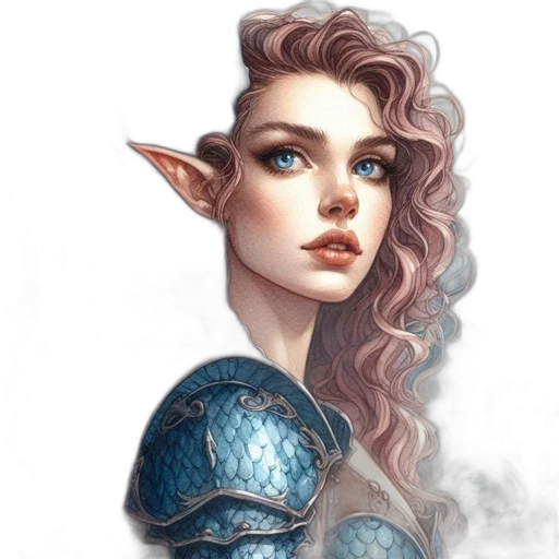 dragon, face, staff, fantasy art transparent PNG cut-out
