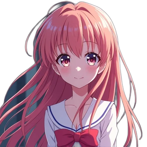 face, dress, hair, staff transparent PNG cut-out