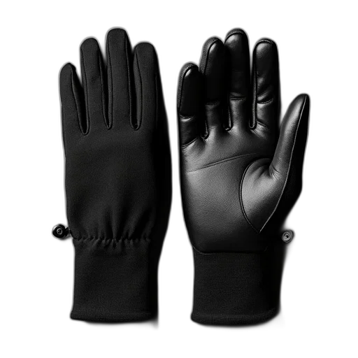men, neo, gloves, black transparent PNG cut-out