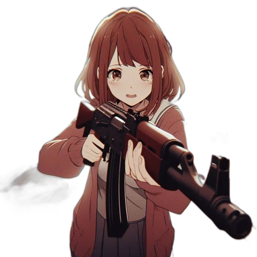 weapon, staff, jacket, animal transparent PNG cut-out