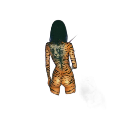 creature, dress, animal, 3d render transparent PNG cut-out