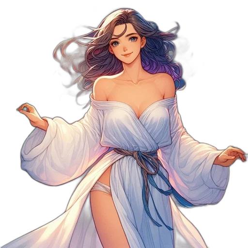 dress, fantasy art, concept art, pixel art transparent PNG cut-out