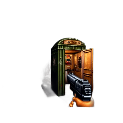 weapon, furniture, robot, building transparent PNG cut-out