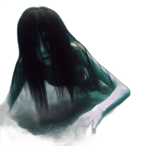 hair, creature, mask, dress transparent PNG cut-out