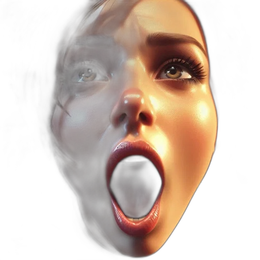 face, mask, creature, robot transparent PNG cut-out