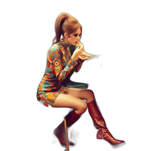dress, shoes, food, concept art transparent PNG cut-out