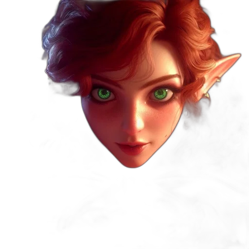 face, crown, mask, creature transparent PNG cut-out