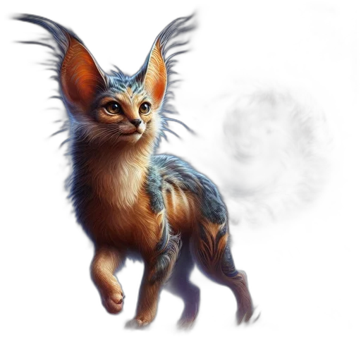 creature, dragon, animal, staff transparent PNG cut-out