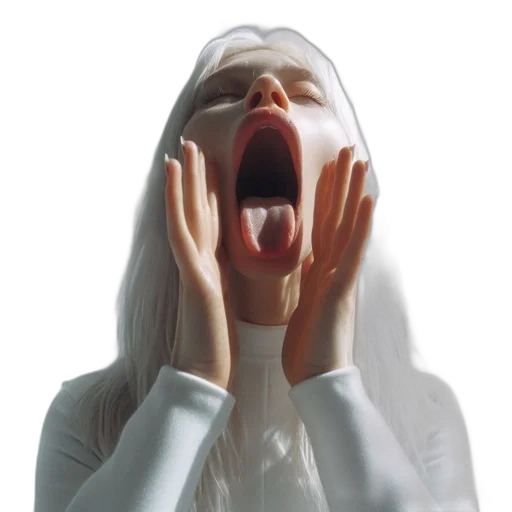 face, mask, photorealistic, individual transparent PNG cut-out
