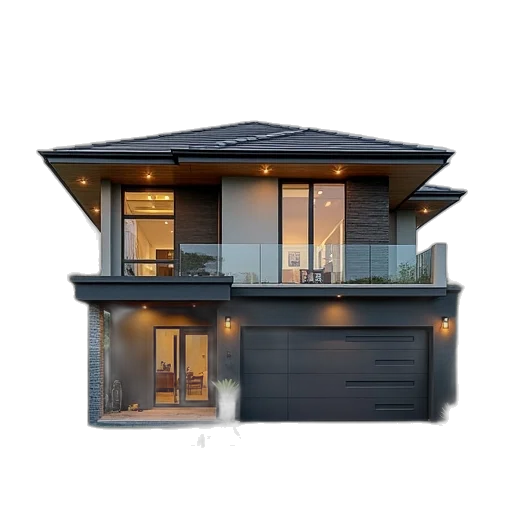 building, furniture, 3d render, photorealistic transparent PNG cut-out