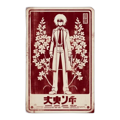 robot, jacket, concept art, anime transparent PNG cut-out