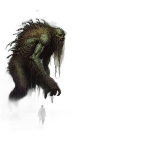 creature, dragon, animal, hair transparent PNG cut-out