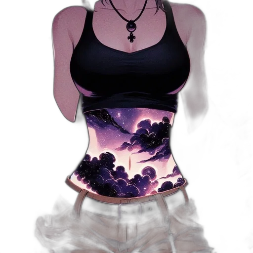 dress, fantasy art, concept art, photorealistic transparent PNG cut-out