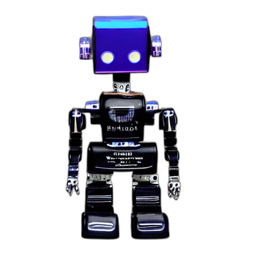 robot, 3d render, pixel art, concept art transparent PNG cut-out