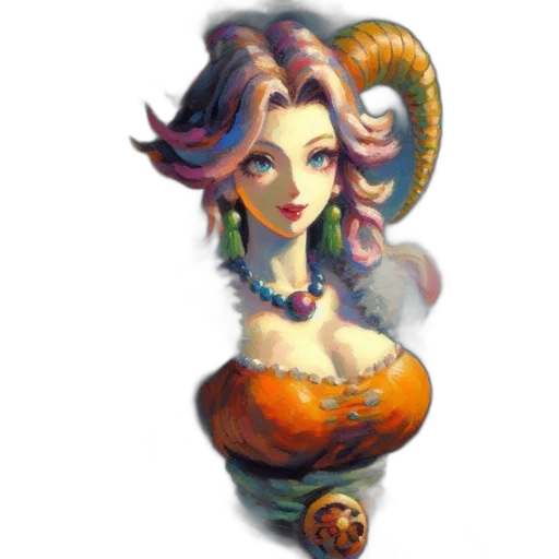 jewelry, crown, dress, staff transparent PNG cut-out
