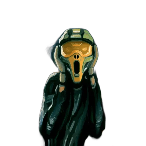 mask, jacket, robot, face transparent PNG cut-out