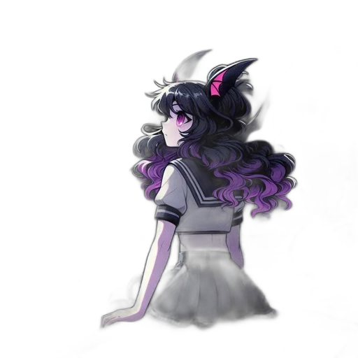 dress, creature, staff, crown transparent PNG cut-out