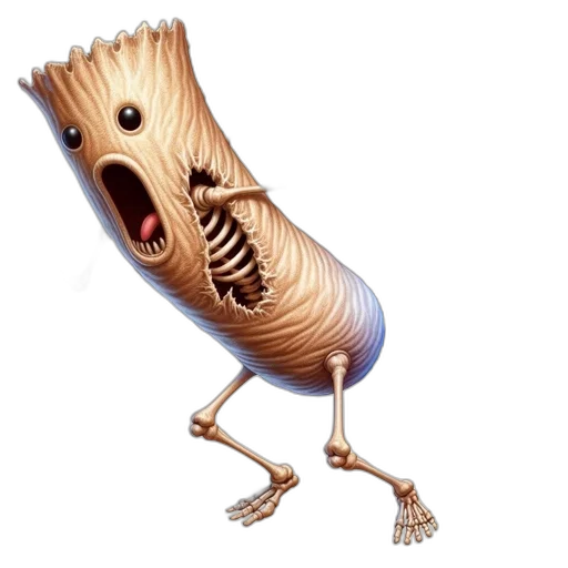creature, animal, food, dress transparent PNG cut-out