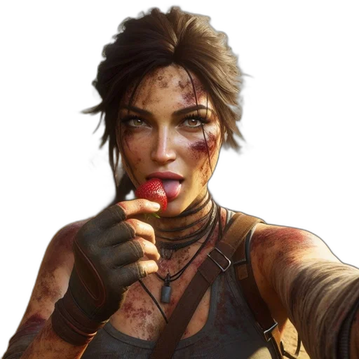 face, weapon, concept art, cyberpunk transparent PNG cut-out