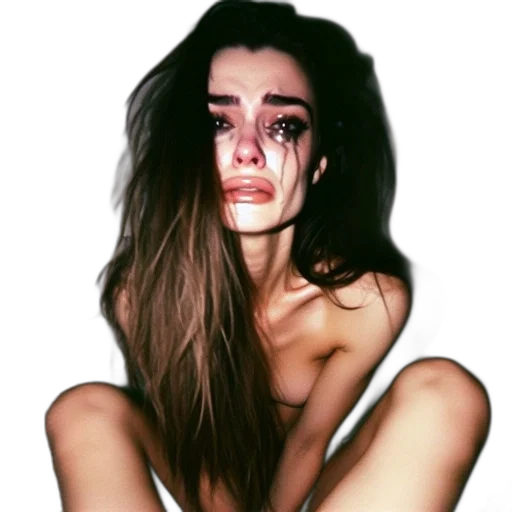face, mask, creature, hair transparent PNG cut-out
